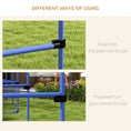 Load image into Gallery viewer, Large Size Dog Agility Training Equipment 6KG Net Wight, 6 PCS Adjustable Height Jump Bars, Obstacle Course Starter Kit for Large Medium Small Dog Puppy, Blue
