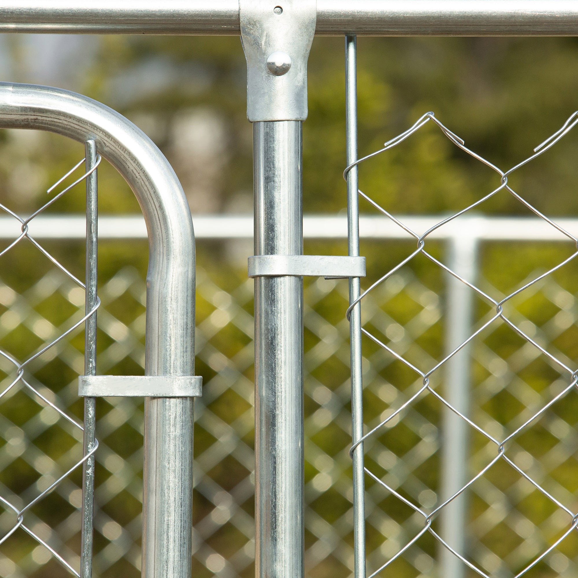 172 Sq. Ft. Dog Playpen Outdoor, Walk-in Dog Run Kennel Puppy Exercise Pen with Galvanized Steel Frame, for Small and Medium Dogs, 13' x 13' x 6'