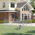Load image into Gallery viewer, 172 Sq. Ft. Dog Playpen Outdoor, Walk-in Dog Run Kennel Puppy Exercise Pen with Galvanized Steel Frame, for Small and Medium Dogs, 13' x 13' x 6'
