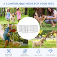 Load image into Gallery viewer, 172 Sq. Ft. Dog Playpen Outdoor, Walk-in Dog Run Kennel Puppy Exercise Pen with Galvanized Steel Frame, for Small and Medium Dogs, 13' x 13' x 6'
