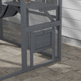 Load image into Gallery viewer, Catio Outdoor Cat Enclosure Wooden Feral House with Weatherproof Canopy, Bridges, Resting Boxes, Platforms, for 3-6 Cats, Grey
