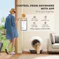 Load image into Gallery viewer, Self Cleaning Cat Litter Tray, 80L Extra Large Automatic Cat Litter Box with APP Control, Safety Protection, Odor Removal, Kitten Smart Toilet with Rubbish Bag for Multiple Kittens
