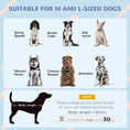 Load image into Gallery viewer, Dog Kennel for Outside, Plastic Dog House, Water-Resistant Pet Shelter with Windows, for Garden Patio, Medium and Large Dogs, 101 x 88 x 99cm - Blue
