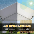 Load image into Gallery viewer, Outdoor Dog Kennel with Roof, Heavy Duty Dog Run Outdoor Fence Cage with Adjustable & Rotating Bowls, Waterproof UV-Resistant Cover, Secure Lock, 6.6' x 6.6' x 5.1'

