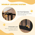 Load image into Gallery viewer, Dog Gate Stair Gate Pressure Fit Pets Barrier Auto Close for Doorway Hallway, 74-148cm Wide Adjustable, Black
