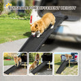 Load image into Gallery viewer, Foldable Pet Ramp Dog Car Ramp for SUVs, Cars - Black
