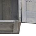 Load image into Gallery viewer, Wood Tortoise House Indoor Outdoor Turtle Habitat Reptile Cage for Lizards, Geckos, 35.8" x 23.8" x 12.6", Grey
