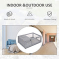 Load image into Gallery viewer, Wood Tortoise House Indoor Outdoor Turtle Habitat Reptile Cage for Lizards, Geckos, 35.8" x 23.8" x 12.6", Grey
