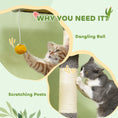 Load image into Gallery viewer, Floor to Ceiling Cat Tree, Cat Tower with 90.5"-108" Adjustable Height, 5 Tier Activity Centre with Scratching Posts, Hammock, Condo, Toy Ball for Indoor Cats, Light Grey
