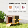 Load image into Gallery viewer, Rabbit Hutch Cover, Guinea Pig Hutch Cover, for Model X-D2-0047 & Similar Models, 43 x 52 x 37cm, Brown
