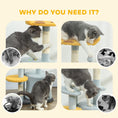 Load image into Gallery viewer, Cat Tree, 31.5 inch Cat Tower for Indoor Cats with Plush Perch, Gamepad Shaped Platform, Condo, Sisal Scratching Post and Toy Ball, Blue
