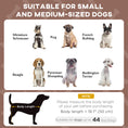 Load image into Gallery viewer, Elevated Dog Bed with Canopy, Cooling Dog Cot Bed for Camping, Portable Raised Pet Cot with Washable Breathable Mesh, for Indoor Outdoor, S & M Dogs, 30" x 24" x 27", Coffee
