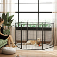 Load image into Gallery viewer, Dog Pen 6 Panels Puppy Pen Heavy Duty Pet Playpen for Indoor Outdoor for Dogs, Rabbits, Ducks 100cm High
