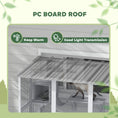 Load image into Gallery viewer, Catio, Wooden Outdoor Cat Enclosure Window Box with Weatherproof Roof, Bridge, Resting Box, Platforms, Cat Cage for 2 Kittens, White
