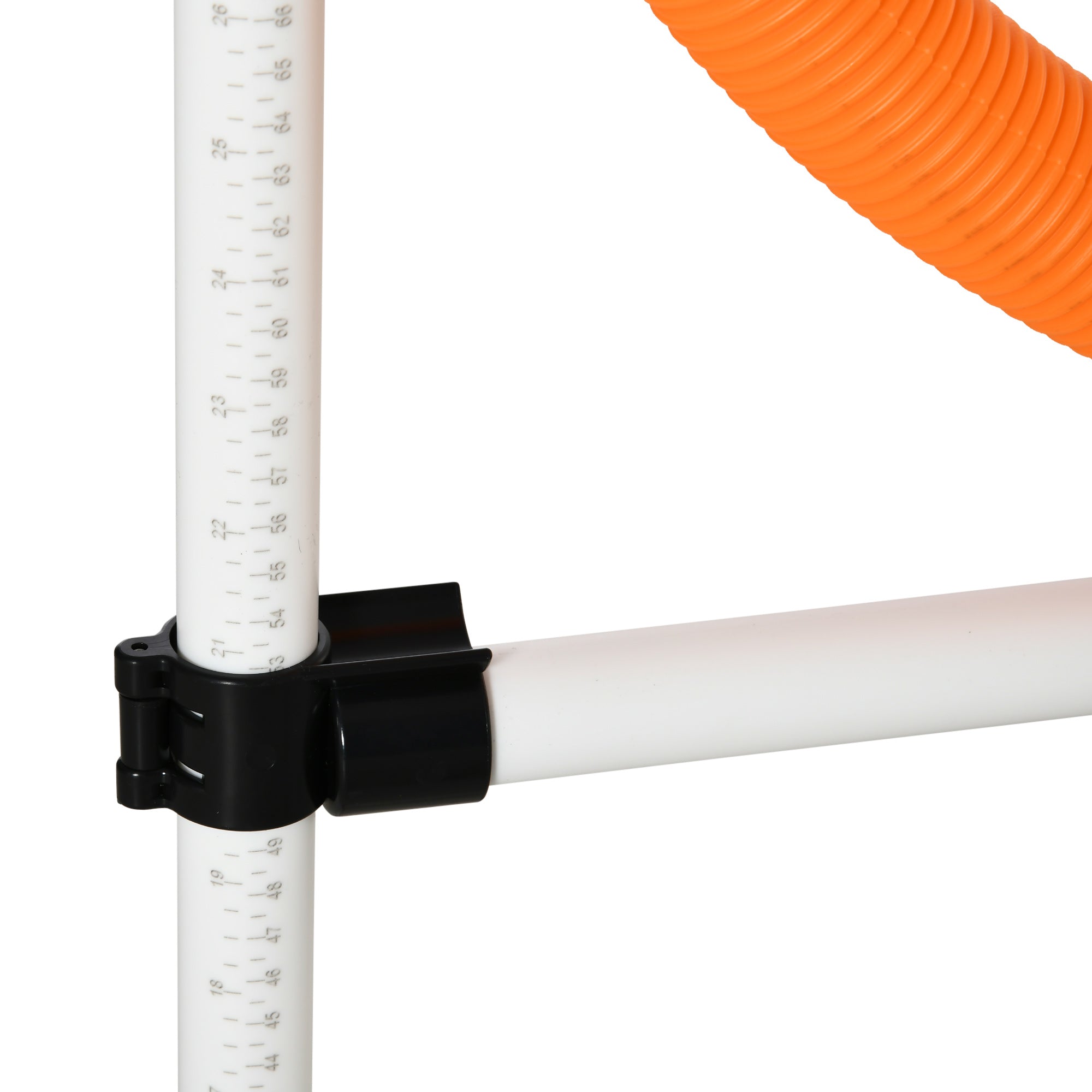 3PC Dog Agility Equipment Set, Obstacle Course Exercise for Dog Include Adjustable Hurdle, Hoop, Weave Poles and Carry Bag