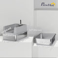 Charger l'image dans la visionneuse de la galerie, Stainless Steel Cat Litter Box, XL Kitty Litter Box for Big and Multiple Cats with High Wall Side, Scoop, Anti-Leakage, Easy Cleaning & Odor Free
