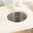 Load image into Gallery viewer, Cat Tree for Indoor Cats with Scratching Posts Pad, Kitten Tower with Bed Perch Ball Toy, 60 x 30 x 76 cm, Light Brown
