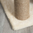 Load image into Gallery viewer, Cat Tree for Indoor Cats with Scratching Posts Pad, Kitten Tower with Bed Perch Ball Toy, 60 x 30 x 76 cm, Light Brown
