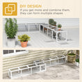 Load image into Gallery viewer, PawHut Outdoor Cat Tunnel with Extendable Design, 79" L Wooden Cat Run with Weather Protection, Connecting Inside and Outside, for Deck Patios, Balconies, White
