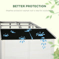 Load image into Gallery viewer, Large Catio Outdoor Cat Enclosure Weatherproof Cat House with Cat Condo, Indoor Wooden Cat Cage Pet Kennel, 77"L x 38"W x 69"H, White
