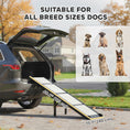 Load image into Gallery viewer, Dog Ramp for Car, SUV, Truck, Foldable Dog Car Ramp with Support Leg, Non-Slip TPR Surface, 69" x 15.7" Pet Stairs for Small to Large Breeds Up to 220LBS, Outdoor Indoor
