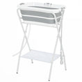 Load image into Gallery viewer, 2 in 1 Dog Bath Tub, Dog Washing Station for Bathing and Grooming, Elevated Shower Bath Tub, Collapsible Foldable Portable Bathtub for Small Dogs Puppy Cats Pet, Indoor and Outdoor
