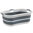 Load image into Gallery viewer, 27L Collapsible Dog Bath Tub for Small Dogs & Cats, Portable Pet Bath Tub with Drainage Hole, Space Saving Foldable Puppy Bathtub for Indoor & Outdoor, Grey
