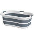 Load image into Gallery viewer, 27L Collapsible Dog Bath Tub for Small Dogs & Cats, Portable Pet Bath Tub with Drainage Hole, Space Saving Foldable Puppy Bathtub for Indoor & Outdoor, Grey
