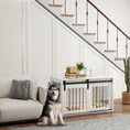Load image into Gallery viewer, Dog Crate Furniture, 39" Dog Crate End Table Indoor Dog House for Large Dogs, with Sliding Door, Lock, White
