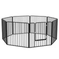 Load image into Gallery viewer, Heavy Duty Dog Playpen, 8 Panels Dog Pen, 60cm Height Pet Playpen Exercise Pen, with Door, for Small Dogs
