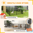 Load image into Gallery viewer, Heavy Duty Dog Playpen, 8 Panels Dog Pen, 60cm Height Pet Playpen Exercise Pen, with Door, for Small Dogs
