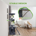 Load image into Gallery viewer, 53" Cat Tree, Multi-Level Cat Tower for Indoor Cats with Sisal Scratching Posts, Cat Condo, Beds, Platforms, Ramp, Toy Balls, Cat Activity Center, Dark Grey

