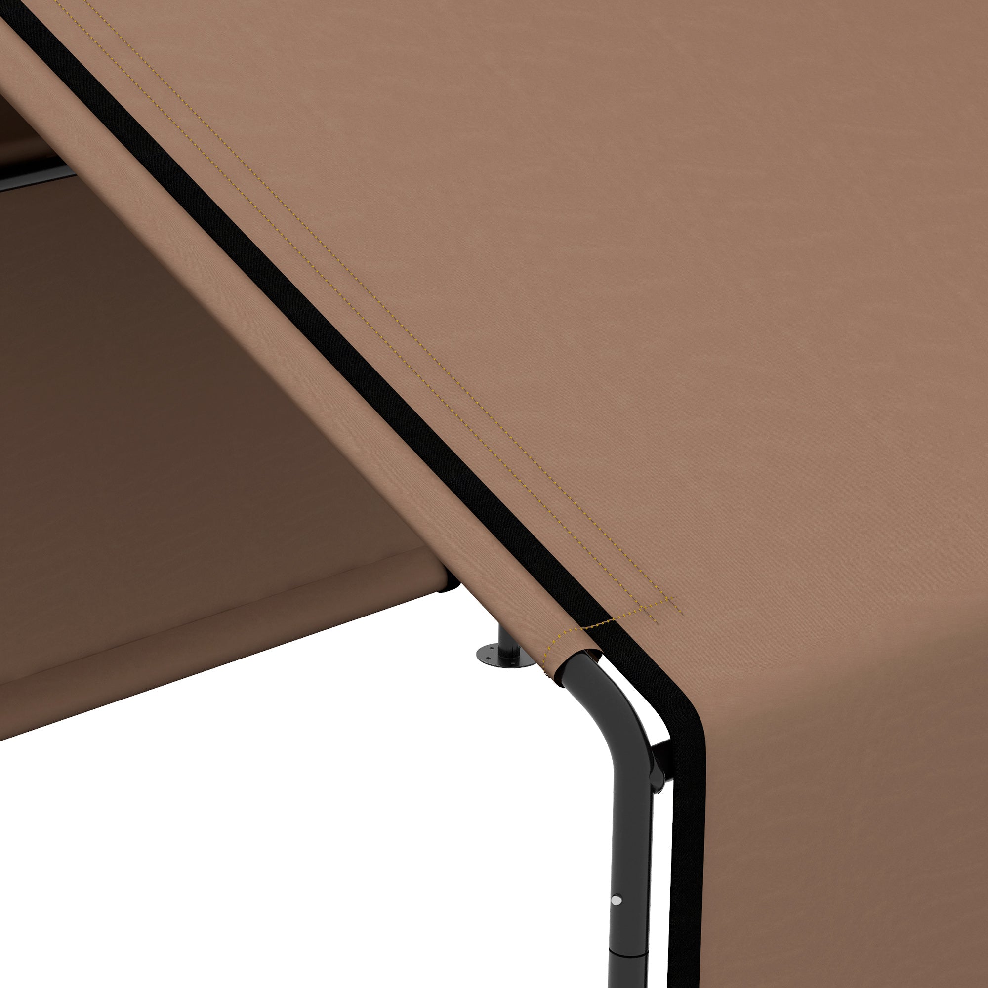 Dog Shade Shelter, Portable Pet Tent, Water Resistant Dog House for Shade Protection, Outdoor, Garden, Patio, Backyard, Brown