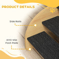 Load image into Gallery viewer, Dog Steps for Sofa and Bed, 3-Step Dog Stairs, Lightweight Pet Stairs with Side Panels, Non-Slip Feet for Small Puppies, Easy Assembly, Oak Finish
