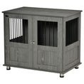 Load image into Gallery viewer, Dog Crate Furniture End Table, Pet Kennel for Small and Medium Dogs with Magnetic Door Indoor Animal Cage, Grey, 85 x 55 x 75 cm
