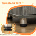 Load image into Gallery viewer, Dog Crate Furniture End Table, Pet Kennel for Small and Medium Dogs with Magnetic Door Indoor Animal Cage, Grey, 85 x 55 x 75 cm
