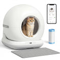 Load image into Gallery viewer, Automatic Litter Box, Self Cleaning Litter Box for Multiple Cats, 72L Extra Large, App Control, 2.4G Wifi, Odor & Noise Control, Safety Sensors, Deodorant Gel, Litter Mat, 1 Roll Garbage Bag
