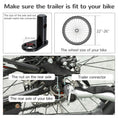 Load image into Gallery viewer, Dog Bike Trailer Pet Stroller Cart Carrier for Bicycle 360° Rotatable with Reflectors 3 Wheels Hitch Coupler Push/ Pull/ Brake Water Resistant Green
