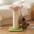 Load image into Gallery viewer, Cat Tree, Flower Cat Scratching Post with Thick Sisal Post, Dangling & Spring Balls, Bed, Kitty Activity Centre for Indoor Kittens, Stable Structure, Easy to Assemble, Pink
