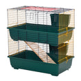 Load image into Gallery viewer, Indoor Rabbit Guinea Pig Cage Small Animal Cage Two Storey 80 x 44 x 82 cm
