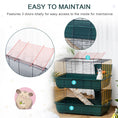 Load image into Gallery viewer, Indoor Rabbit Guinea Pig Cage Small Animal Cage Two Storey 80 x 44 x 82 cm
