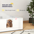 Load image into Gallery viewer, Whelping Box for Dogs, Dog Whelping Box Dog Playpen Fence Exercise Play Pen with Waterproof Washable Whelping Pad, Adjustable Entrance, Non-Slip Pads, for Large Dogs and Puppies, 124 x 120cm
