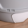 Load image into Gallery viewer, PawHut Covered Cat Litter Box, Kitty Litter Box with a Lid, Scoop Enclosed Drawer & Skylight for Cats, Easy to Clean, Gray

