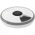 Load image into Gallery viewer, 6 Meal Automatic Cat Feeder Cordless, Dry & Wet Food Cat Food Dispenser with 1 Ice Pack, Battery Powered, Programmable Timer, for Kitty Small Dogs, Easy to Clean
