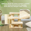 Load image into Gallery viewer, Pet Stairs 3-step Pet Ladder Cat dog Stairs Climb Ladder Cat Tree, Beige
