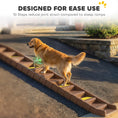 Load image into Gallery viewer, Dog Stairs for Car Truck SUV, Foldable Dog Ramp for Medium Small Dogs, Folding Pet Stairs with Non-slip Strips & Pads, Supports Up to 150 lbs (10 Steps), Brown
