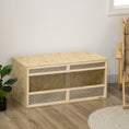 Load image into Gallery viewer, Reptile Terrarium Vivarium Habitat w/ Transparent Sliding Doors, Breathable Mesh, for Lizards, Horned Frogs, Snakes and Chameleons, 100 x 47 x 47cm
