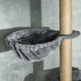 Load image into Gallery viewer,  Floor to Ceiling Cat Tree, 90.5" - 98.5" Adjustable Height Cat Tower with Scratching Post, Dangling Balls, Platforms, Bed, Hammock, Grey
