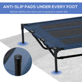 Load image into Gallery viewer, Elevated Dog Bed, Raised Dog Cot for XL Sized Dogs, Indoor & Outdoor, 48" x 36" x 9", Dark Blue
