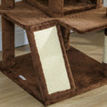 Load image into Gallery viewer, 63" Cat Tree, Cat Tower for Indoor Cats with Scratching Posts, Cat Condos, Bed, Platforms, Ramp, Toy Ball, Cat Activity Center, Light Brown
